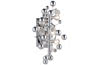 79489 Living Sfera wall lamp 5x10W G4 Chrome transpartent 230V 12V Metal Glass. ������� �� ������: 1 ��.