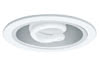 92013 Quality DL ESL max. 25W 230V E27 for 130mm dia White/Steel. ������� �� ������: 0 ��.