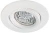92015 Quality recessed light Swiveling LED 1x1W 230V GU10 51mm White / steel. ������� �� ������: 0 ��.