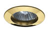 92202 Premium recessed light set 3x50W 230V GU10 79mm Gold alu zinc