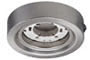 93001 Furniture surface mounted light round ESL Disc max. 13W 230V GX53 Brushed iron