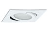 93529 Furniture recessed IP44 Quadro swivel. max.20W 12V G4 White/steel/glass. ������� �� ������: 0 ��.
