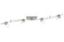 96525 Rail Hip Verbier 150 4x35W GU4 brushed Iron 230/12V alu/glass
