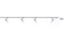 96880 URail System set Pherus 4x9W E14 Chrome 230V Metal