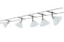 97018 Wire Systems Colmar 105 5x20W GU4 Chrome/Satin 230/12V 105VA alu/glass. ������� �� ������: 1 ��.