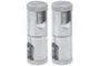 97281 Wire Spice cross connector 1 pair Chrome matt 230/12V