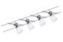 97471 Wire System Kuba 150 4x35W G4 Chrome / Opal 230/12V. ������� �� ������: 0 ��.