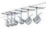 97488 Wire Systems EasyPower 300 6x50W GU5,3 Chrome matt 230/12V 300VA Metal. ������� �� ������: 1 ��.