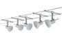 97532 Wire Systems Sheela 105 5x20W GU5,3 Chr. matt/Opal 230/12V 105VA Metal/Glass. ������� �� ������: 0 ��.