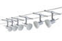 97533 Wire Systems Sheela 210 6x35W GU5,3 Chr. matt/Opal 230/12V 210VA Metal/Glass. ������� �� ������: 0 ��.