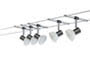 97535 Wire Systems Sheela 105 5x20W GU5,3 Black-Chr./Opal 230/12V 105VA Met/Glass. ������� �� ������: 0 ��.