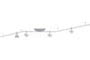 97626 Rail Systems Mac� 150 4x35W GU5,3 Chrome matt 12V 150VA Metal/Plastic