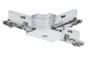 97686 URail System Light&Easy T-Connector 125mm max.1000W White 230V Metal Plastic