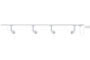 97696 URail System set Rumas 4x7W GU10 White 230V Metal Glass