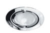 98402 Furniture recessed light Klipp Klapp max.20W 12V G4 72mm Chr. sheet st/glass