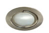 98407 Furniture recessed light Klipp Klapp max.20W 12V G4 72mm b Ir. sheet steel/gl