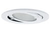 98568 Furniture Downl. IP44 swiveling max. 20W 12V G4 79mm White/Plastic/Glass