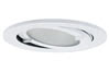 98569 Furniture Downl. set IP44 swivel. 3x20W 70VA 230/12V G4 79mm White/Plastic/Glass