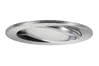 98571 Furniture Downl. set IP44 swiveling 3x20W 70VA 230/12V G4 79mm Brushed iron