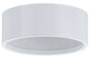 98574 Furn. surface mounting ring for Furn. Downl. IP44 swiveling White/Steel