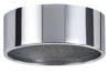 98576 Furn. surface mounting ring for Furn. Downl. IP44 swiveling Chrome/Steel