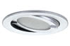 98603 Furn. Downl. set IP44 swiveling 3x20W 70VA 230/12V G4 79mm Chrome m/Pl/Gl