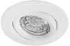 98709 Quality recessed light set LED swivelling 3x1W 230V GU10 110mm White. ������� �� ������: 0 ��.