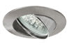 98761 Premium recessed light set LED swiveling 1W 230V GU10 83mm brushed Iron