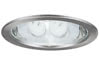 98873 Quality recessed light ESL 2x15W 230V E27 230mm brushed iron / steel / glass. ������� �� ������: 12 ��.