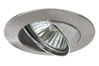 98879 Premium recessed light set swiveling 4x50W 230V GU10 83mm brushed Iron