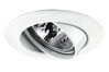 98930 Premium recessed light set swiveling 50W 60VA 230/12V GU5,3 83mm White alu zinc