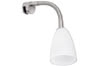 99081 Galeria Curvus mirror lamp 40W G9 Chrome matt/opal matt 230V