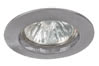 99352 Premium recessed light set 3x35W 105VA 230/12V GU4 55mm brushed Iron