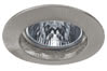 99360 Premium recessed light set 4x35W 150VA 230/12V GX5,3 79mm brushed Iron