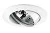 99473 Premium recessed light set swiveling 6x35W2x105VA 230/12V GU5,3 83mm Wh alu z