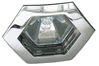 99556 Hexa recessed light set 6x35W 2x105VA 230/12V GU5,3 79mm Chrome alu zinc