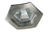 99559 Hexa recessed light set 6x35W 2x105VA 230/12V GU5,3 79mm brushed Iron alu zinc