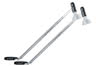 99671 Galeria Butler 2x35W GU4 black 230/12V 70VA alu/glass