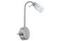 99697 Galeria Flexus IV Touch plug lamp 1x25W G9 Nickel Satinised