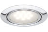 99814 Furniture DL Set LED 3x1W 12VA 230/12V 65mm Chrome/Metal