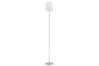 99857 Living Carvu floor lamp 1x25W energy saving bulb E27 Chrome Opal-satiniert 230V Metal Glass